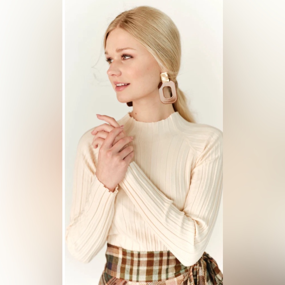 Third By Cee Ribbed Turtleneck